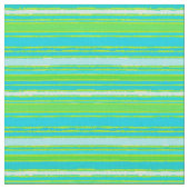 Limette Grünes Aqua Türkisblaues Muster Stoff (Nahaufnahme)
