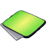 Limette Laptopschutzhülle (Vorne Knopf)