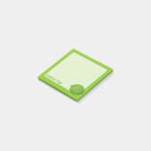 Limette Post-it Klebezettel (angewinkelt)
