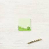 Limette Post-it Klebezettel (Auf Schreibtisch)