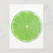 Limette Postkarte (Vorderseite)