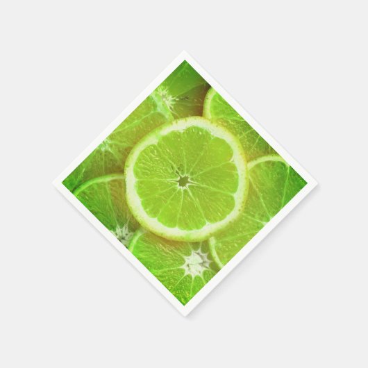 Limette Serviette (Ecke)