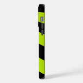 Limette Welle iPhone Hülle (Linke Seite)