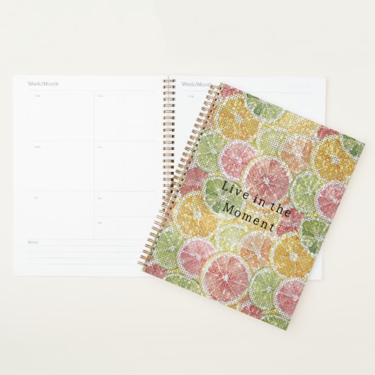Limette Zitrone Orange Grapefruit Frucht Funkeln Planer (Anzeige)