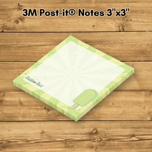 Limetteis-Stiel Post-it Klebezettel
