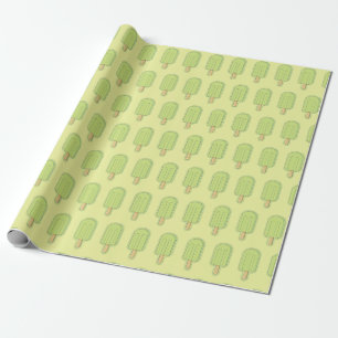 Limetten-Eis-Stick Geschenkpapier