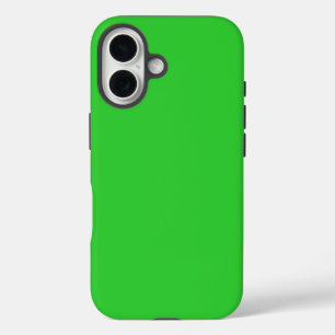 Limetten-Grün Robust iPhone 16 Hülle