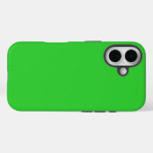 Limetten-Grün Robust Case-Mate iPhone Hülle (Rückseite (Horizontal))