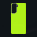 Limettengrüne Solid-Farbe Samsung Galaxy Hülle<br><div class="desc">Lime Green Solid Color Samsung Galaxy S21 Fall</div>