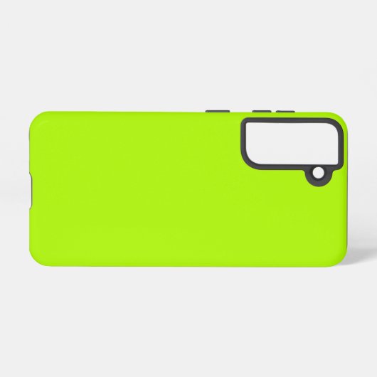 Limettengrüne Solid-Farbe Samsung Galaxy Hülle (Rückseite (Horizontal))