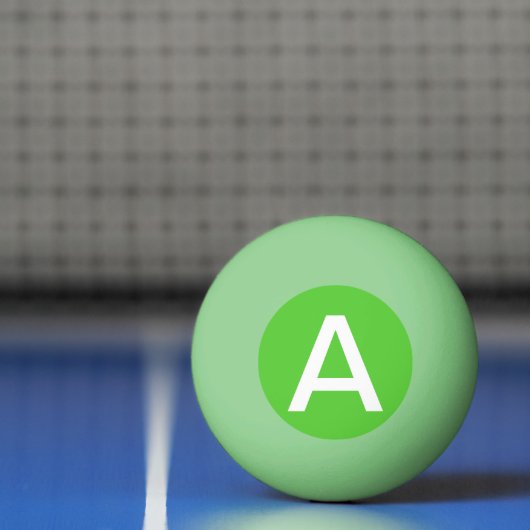 Limettengrüne Solid-Farbe Tischtennisball (Netto)