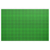 limettengrüner Houndstooth Stoff (Fat Quarter (45,7 x 55,9 cm))