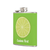 Limettenscheibe Flachmann (Links)