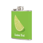 Limettenscheibe Flachmann (Links)