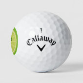 Limettenscheibe Golfball (Logo)