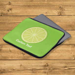 Limettenscheibe Laptopschutzhülle