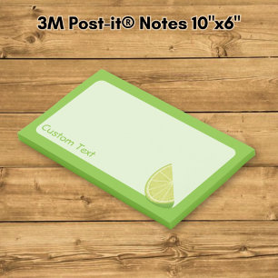 Limettenscheibe Post-it Klebezettel