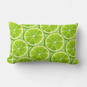 Limettenscheiben Kissen