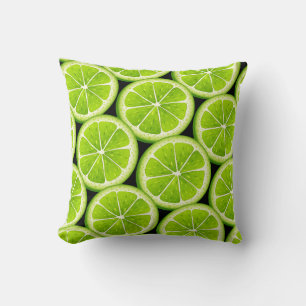 Limettenscheiben Kissen