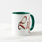 Limienname-Logo Green Combo-Kaffee-Tasse Tasse (VorderseiteRechts)