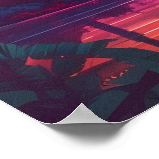 Liminal Polynesian Haunt Poster (Ecke)