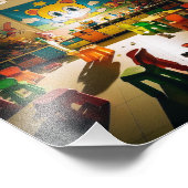 Liminale vergessene Ort-Ästhetik Dreamcore Fotodruck (Ecke)