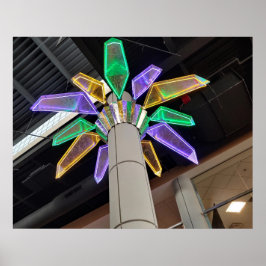 Liminaler Raum Neon Dream Palms Ken Gage Foto Poster