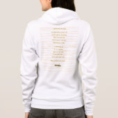 Liminality Full Zip Hoodie von Poet Adiela Akoo (Rückseite)
