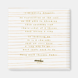 Liminality Magnet von Poet Adiela Akoo