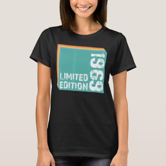 Limit Edition 1969 Geburtstag T-Shirt (Vorderseite)