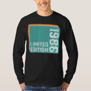 Limit Edition 1986 Geburtstag T-Shirt
