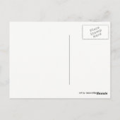 Limit Portrait moderne Kunst Postkarte (Rückseite)