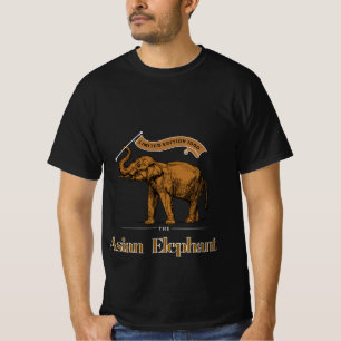 Limited Edition 1950 asiatischer Elefant für ihn s T-Shirt