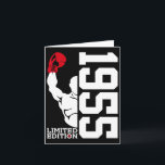 Limited Edition 1955 Boxer 70th Birthday Boxing Karte<br><div class="desc">Limited Edition 1955 Boxer 70th Birthday Boxing</div>