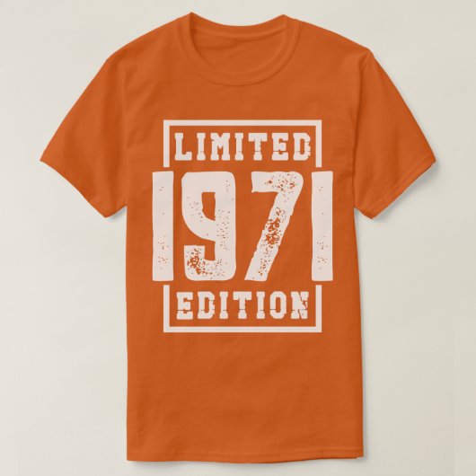 Limited Edition 1971 T-Shirt (Design vorne)