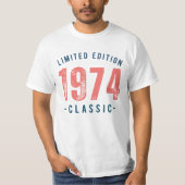 Limited edition 1974 T-Shirt (Vorderseite)