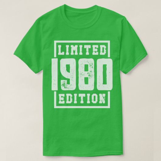 Limited Edition 1980 T-Shirt (Design vorne)