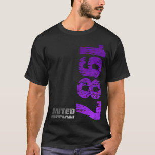 Limited Edition 1987 36. Geburtstag geboren 1987 T-Shirt