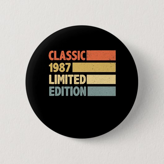 Limited Edition 1987 Button (Vorderseite)