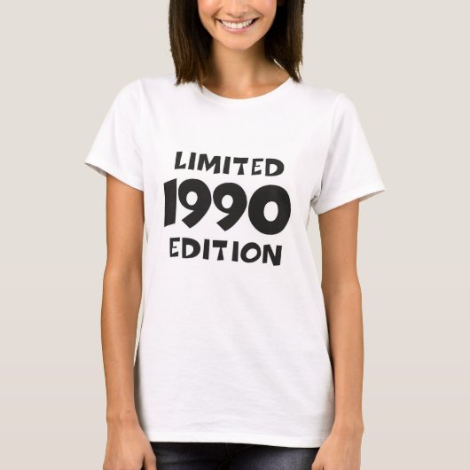 Limited Edition 1990 T-Shirt (Vorderseite)