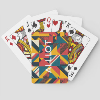 Limited edition alllot playing cards spielkarten
