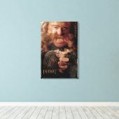Limited Edition Artwork: Bombur Leinwanddruck (Insitu (Holzboden))