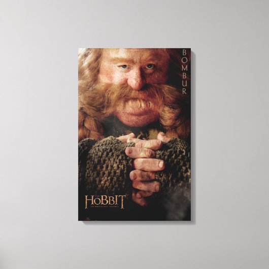 Limited Edition Artwork: Bombur Leinwanddruck (Vorderseite)