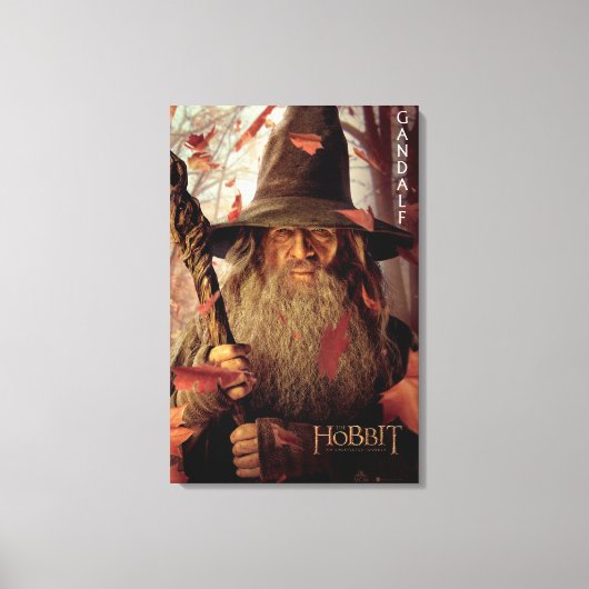 Limited Edition Artwork: Gandalf Leinwanddruck (Vorderseite)