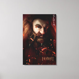 Limited Edition Artwork: Gloin Leinwanddruck