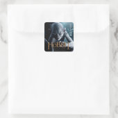 Limited Edition Artwork: GOLLUM™ Quadratischer Aufkleber (Tasche)
