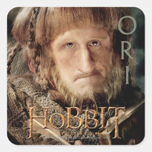 Limited Edition Artwork: Ori Quadratischer Aufkleber (Vorderseite)