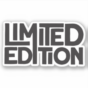 Limited Edition Aufkleber