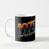 Limited Edition Birth Year 1975 Kaffeetasse (Links)