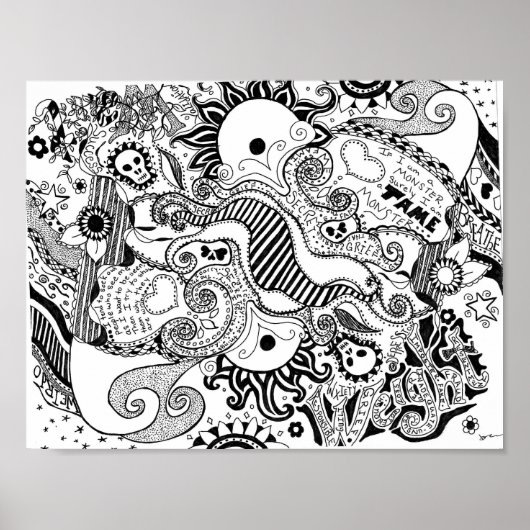 Limited Edition Bree O'Connor Print Poster (Vorne)